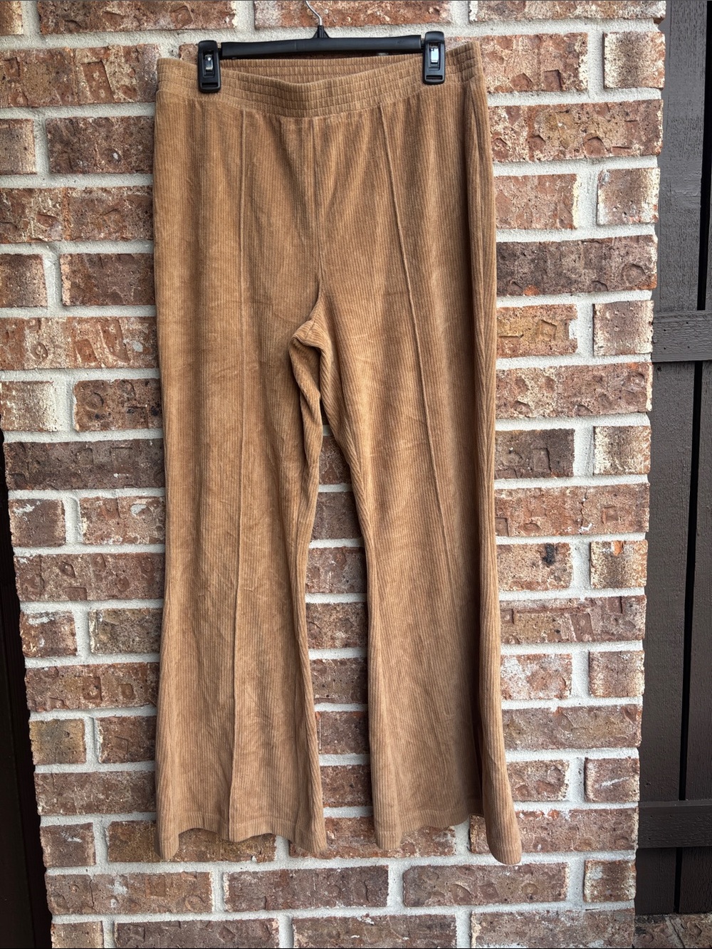 Aerie Corduroy Wide-Leg Pants in Camel